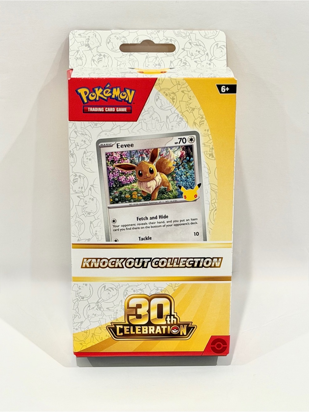 Knock Out Collection 30th Celebration Eevee - Yellow & White